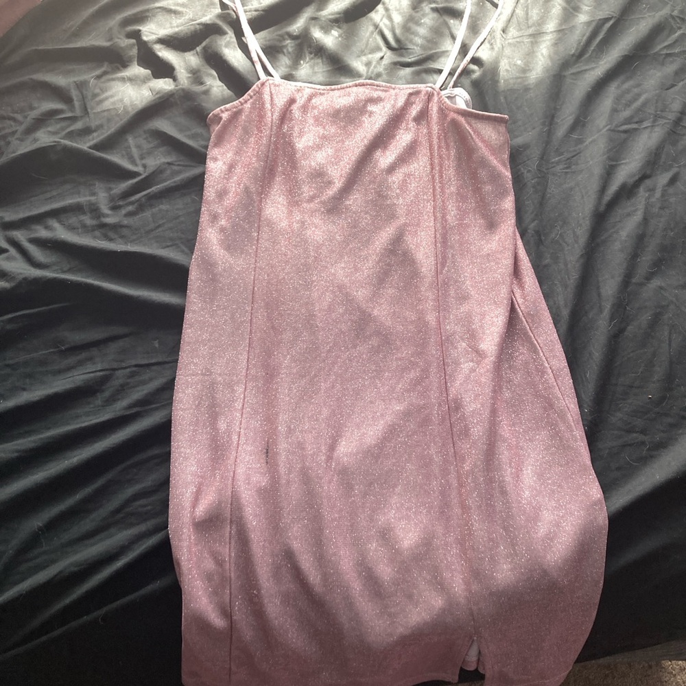 Pink Glittery Dress H&M